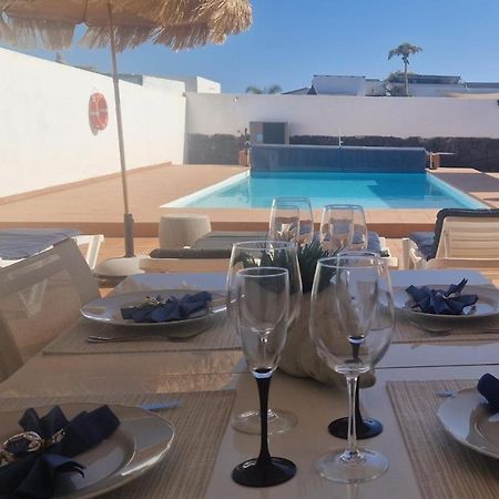 Villa Baroli Amplia Piscina Privada Climatizada Playa Blanca  Esterno foto