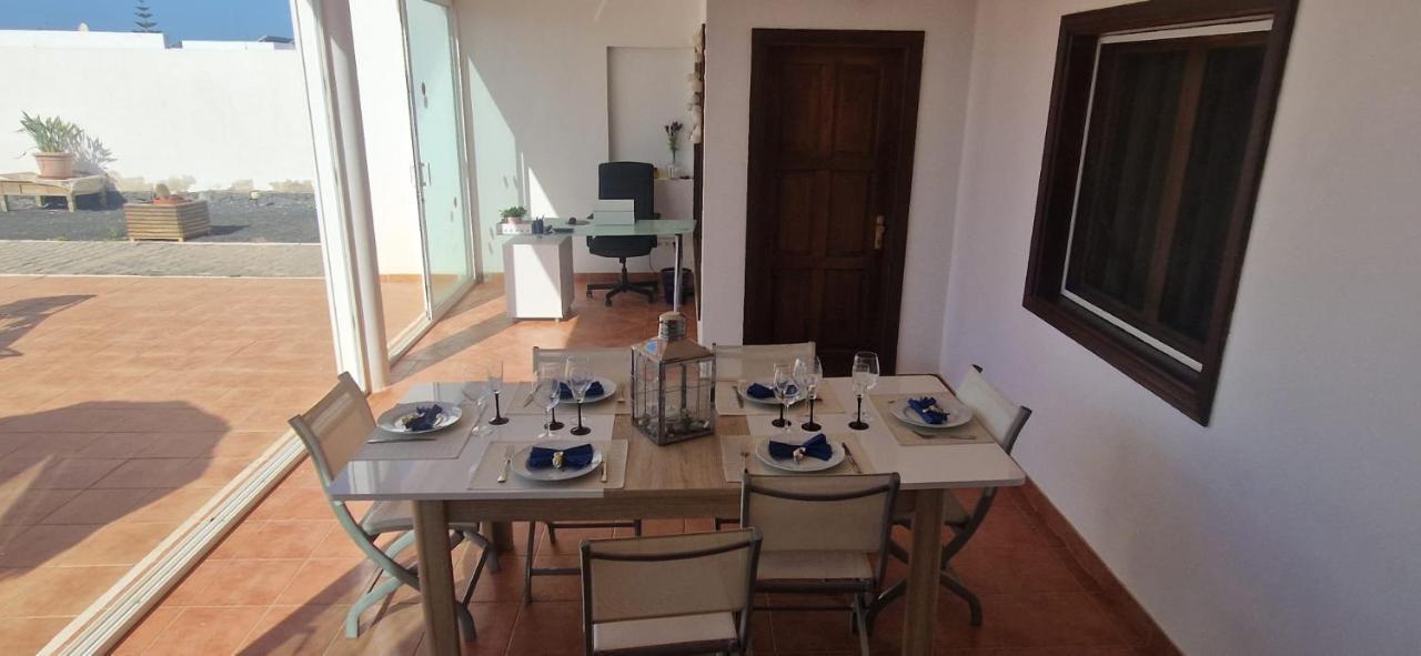 Villa Baroli Amplia Piscina Privada Climatizada Playa Blanca  Esterno foto